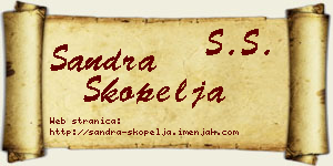 Sandra Škopelja vizit kartica